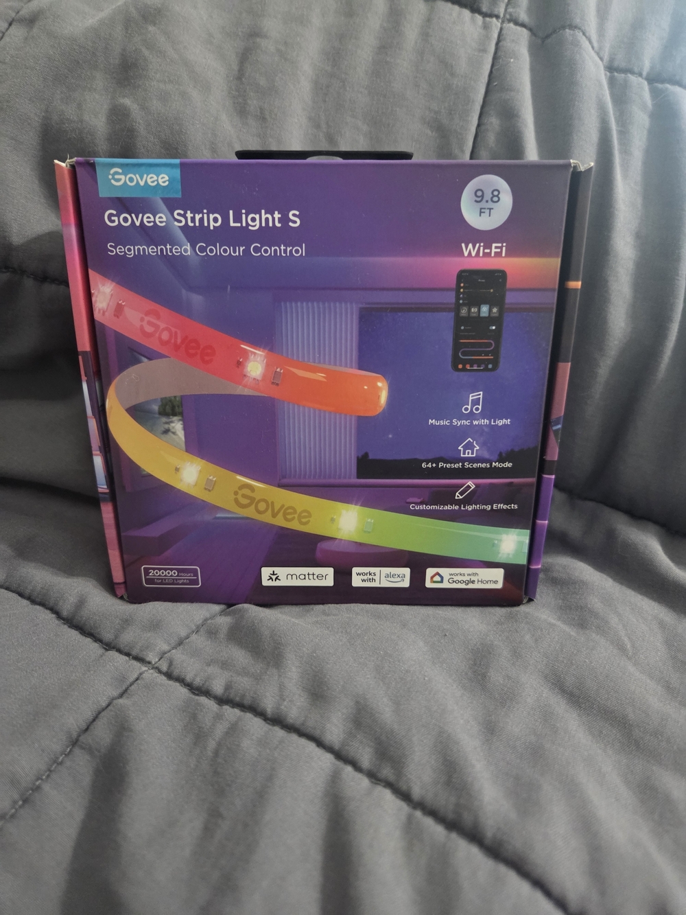Govee Strip Light S - RGB LED Wi‑Fi Light Strip (9.8 ft)